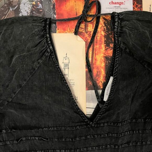 Mustard Seed acid wash midi dress - Picture 4 of 8